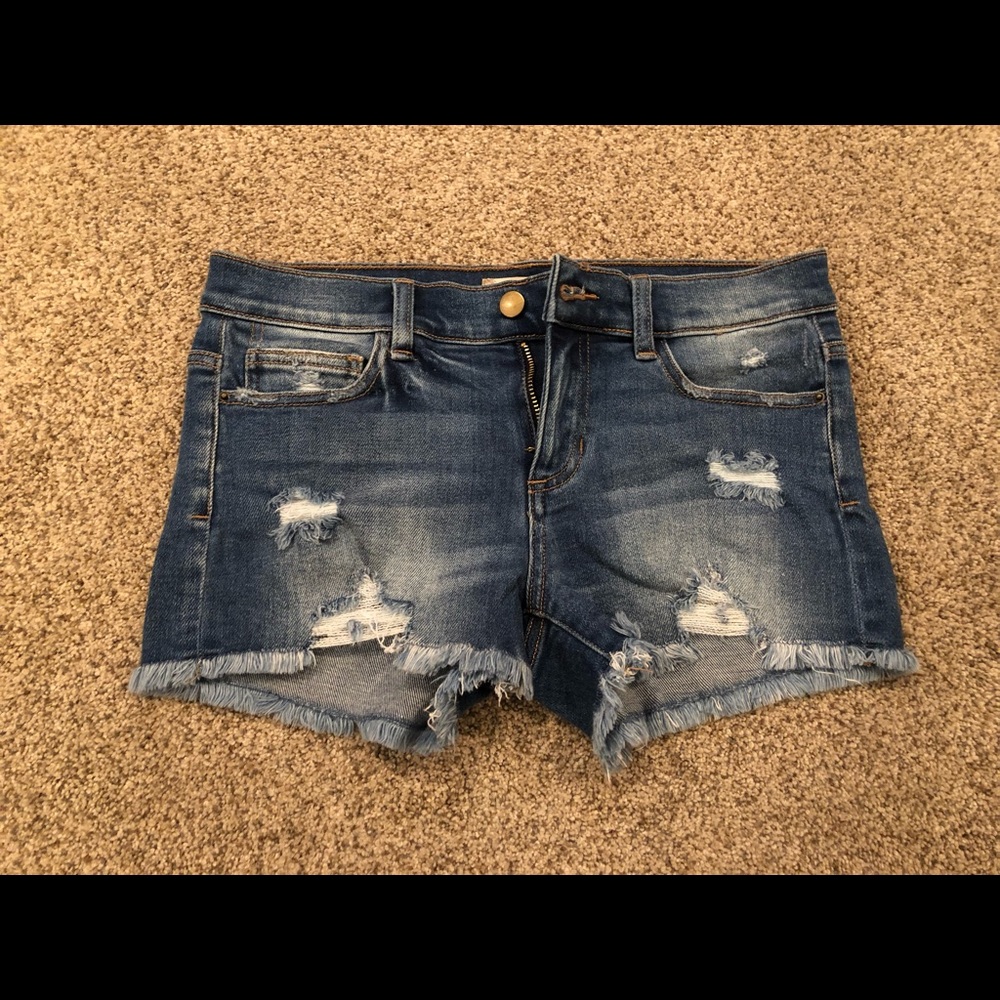 Altar’d State Distressed Jean Shorts Size 5
